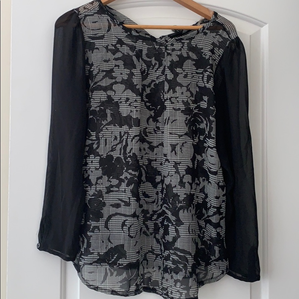 Sheer blouse